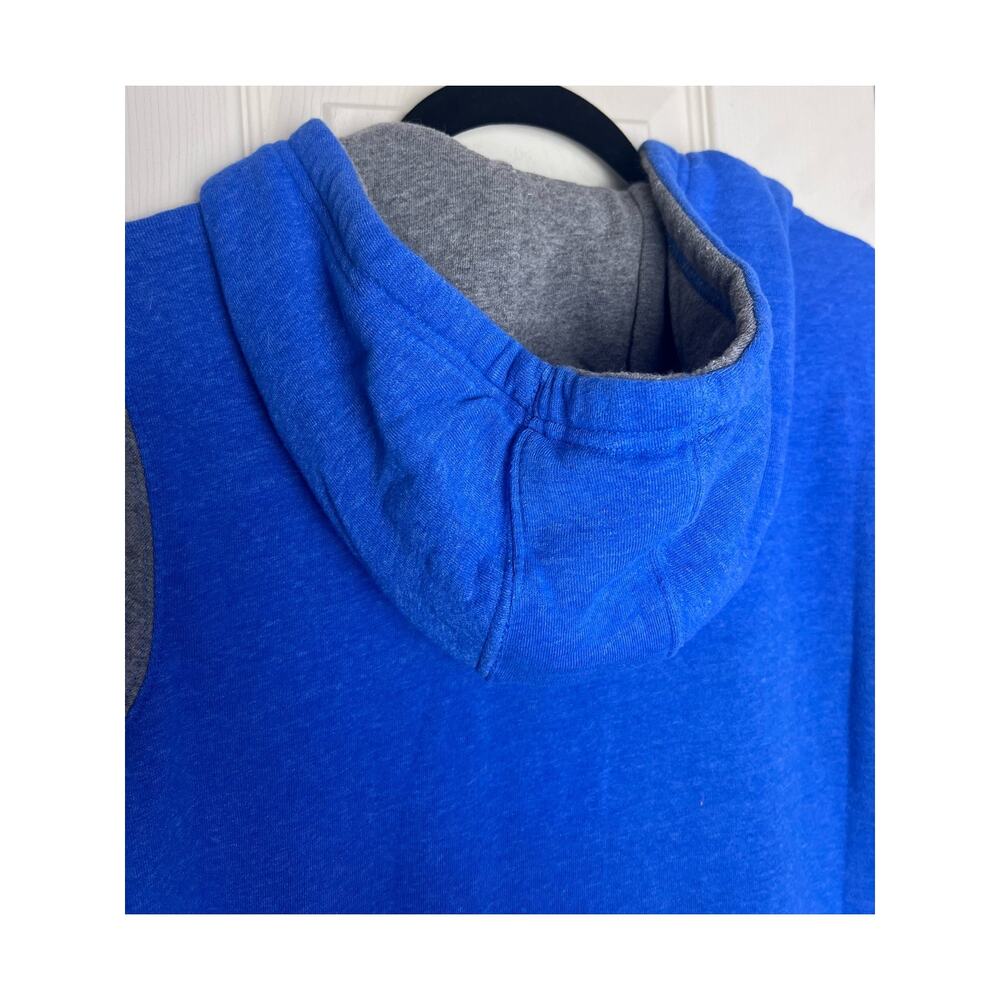 NFL New York Giants Football Sweatshirt Full Zip Hoodie Size Gray Blue Size L - Picture 8 of 10